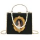 Baroque Style Portrait Painting Vintage Bag(Full Payment Without Shipping)